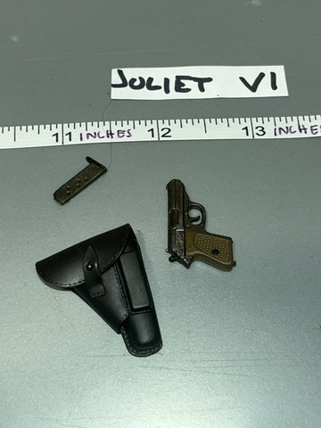 1/6 Scale WWII German Pistol and Holster