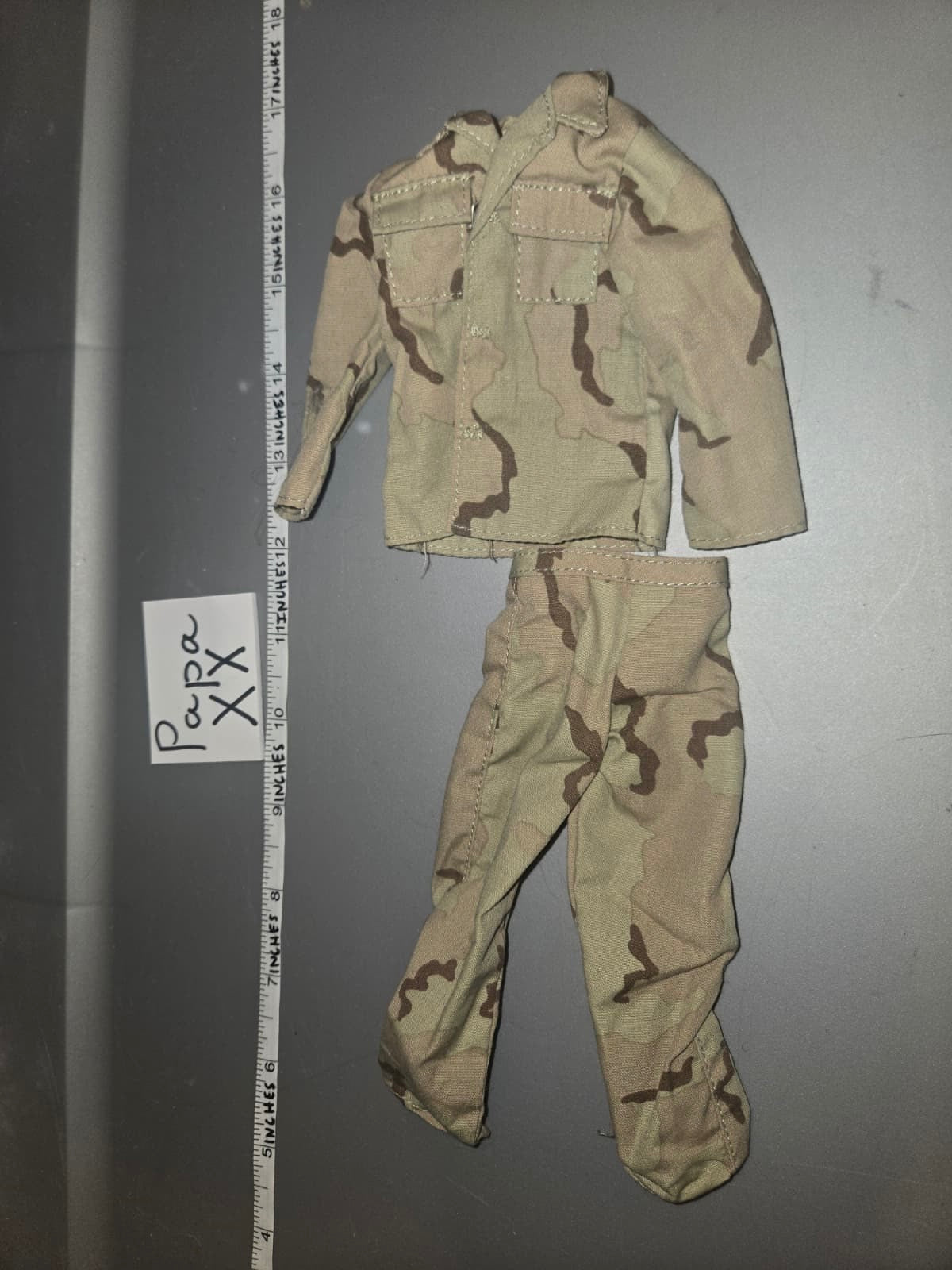 1:6 Scale Modern Era Desert BDU Uniform GI Joe