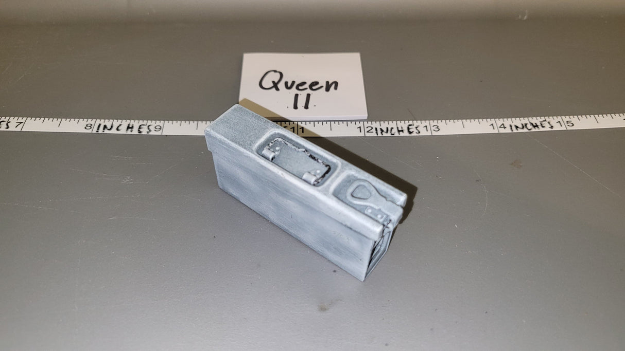 1/6 Scale WWII German Machine Gun Ammunition Can