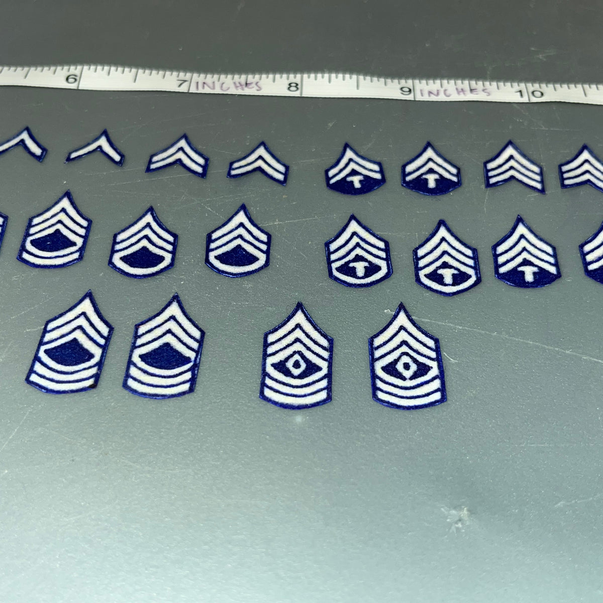 1/6 Scale WWII US Rank Patch Set - ZA Exclusive – Zhukov's Attic
