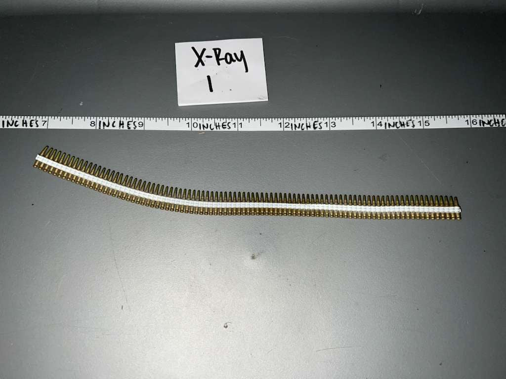 1:6 WWII US .30 Caliber Machine Gun Ammunition Belt
