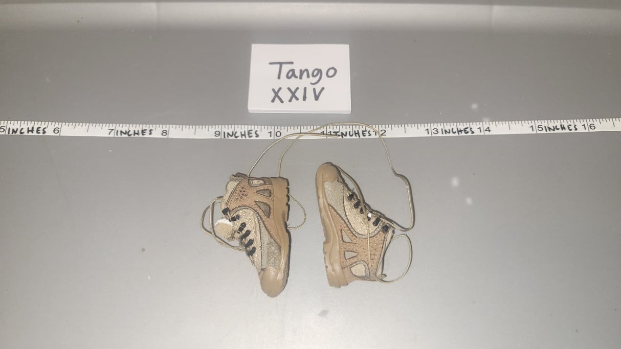 1/6 Scale Modern Era Cloth / Leather Combat Boots