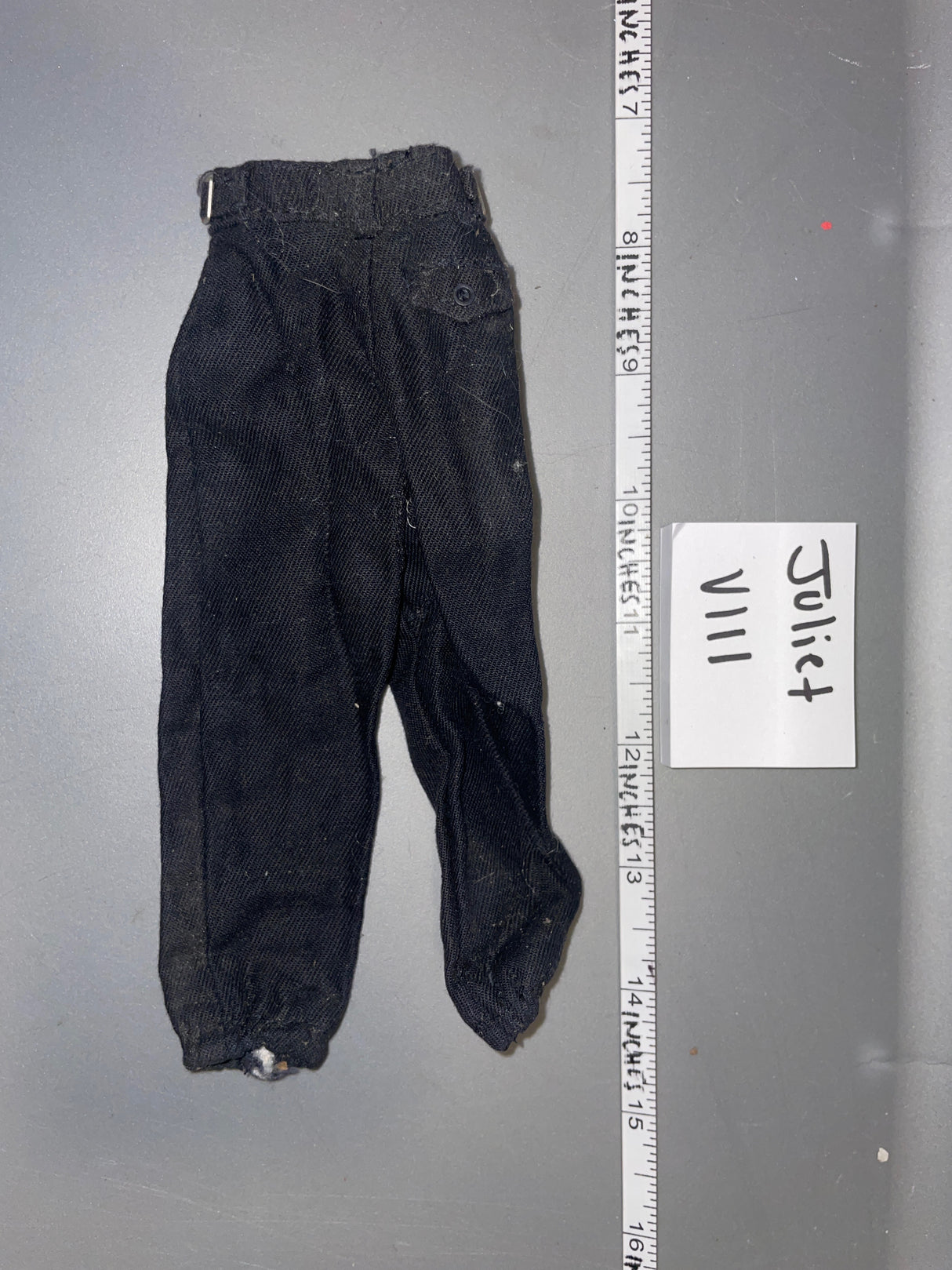 1/6 Scale WWII German Black Tanker Pants