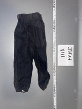 1/6 Scale WWII German Black Tanker Pants