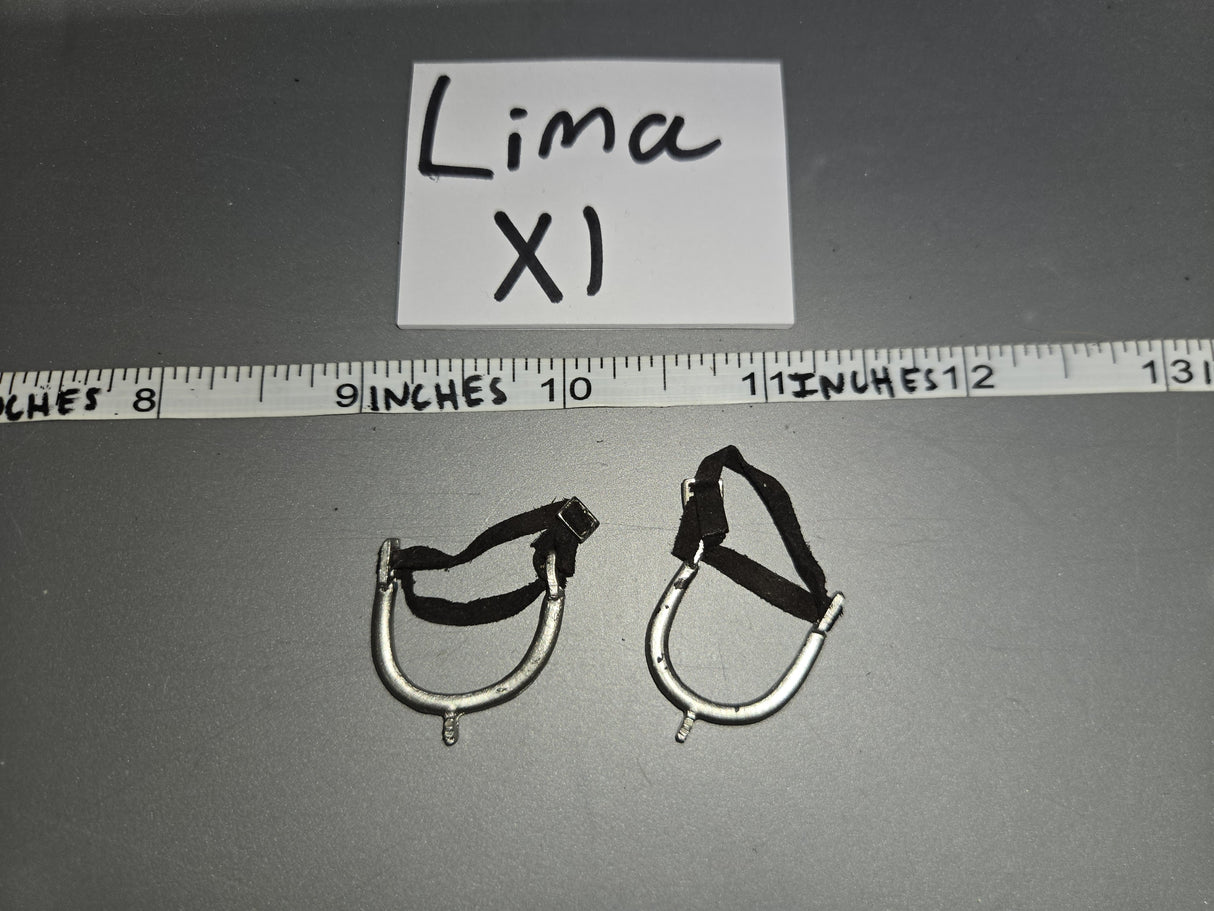 1/6 Scale WWII German Cavalry Spurs- Western Era
