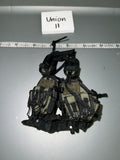 1/6 Modern Era Woodland Load Bearing Vest