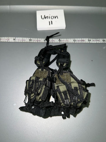 1/6 Modern Era Woodland Load Bearing Vest