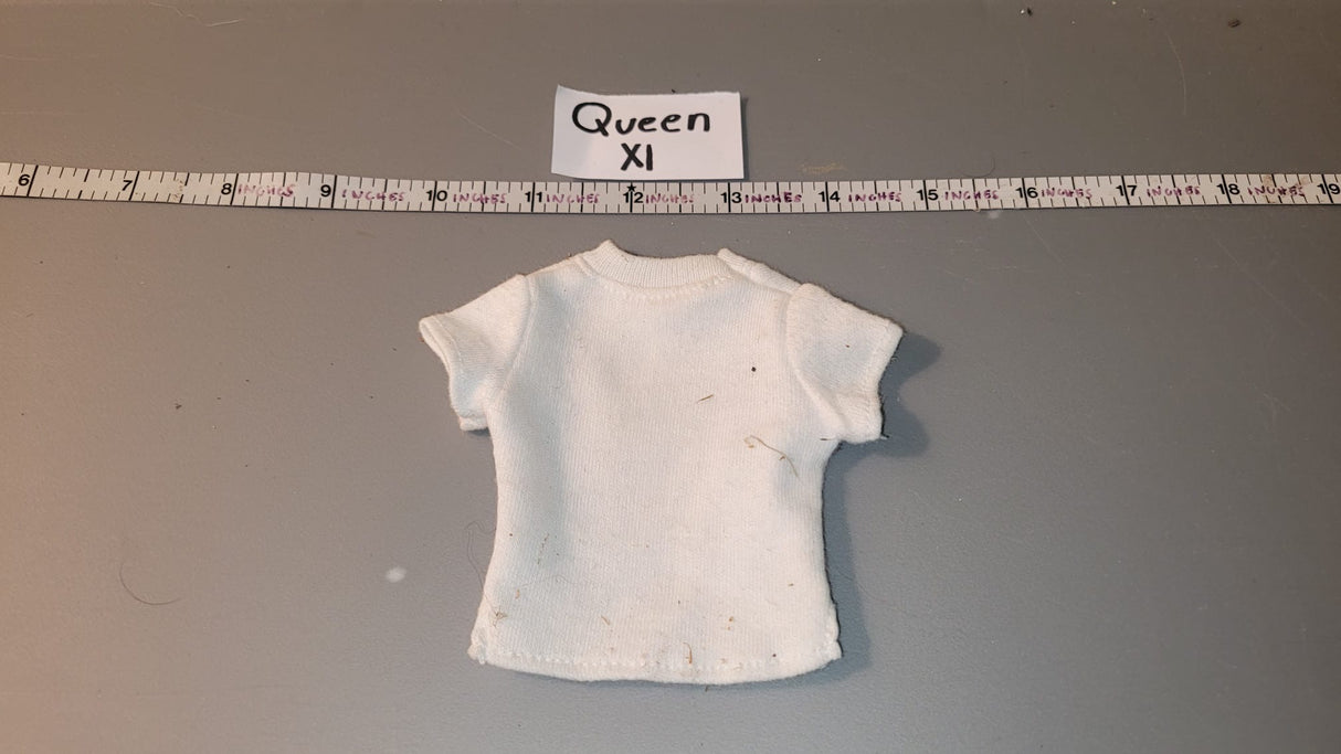 1:6 Scale Modern Era White T Shirt
