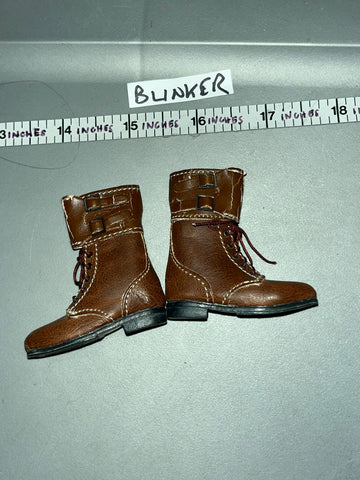 1/6 Scale WWII US Buckle Top Boots