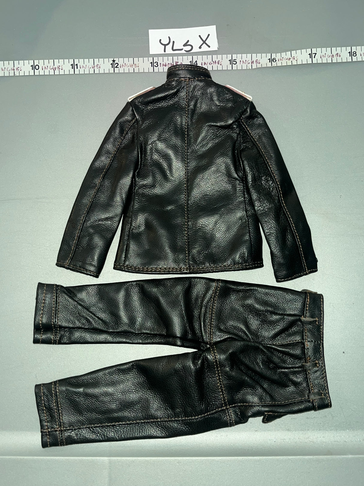1:6 Scale WWII German Tanker Leather Uniform - Whitman - Facepool FP019