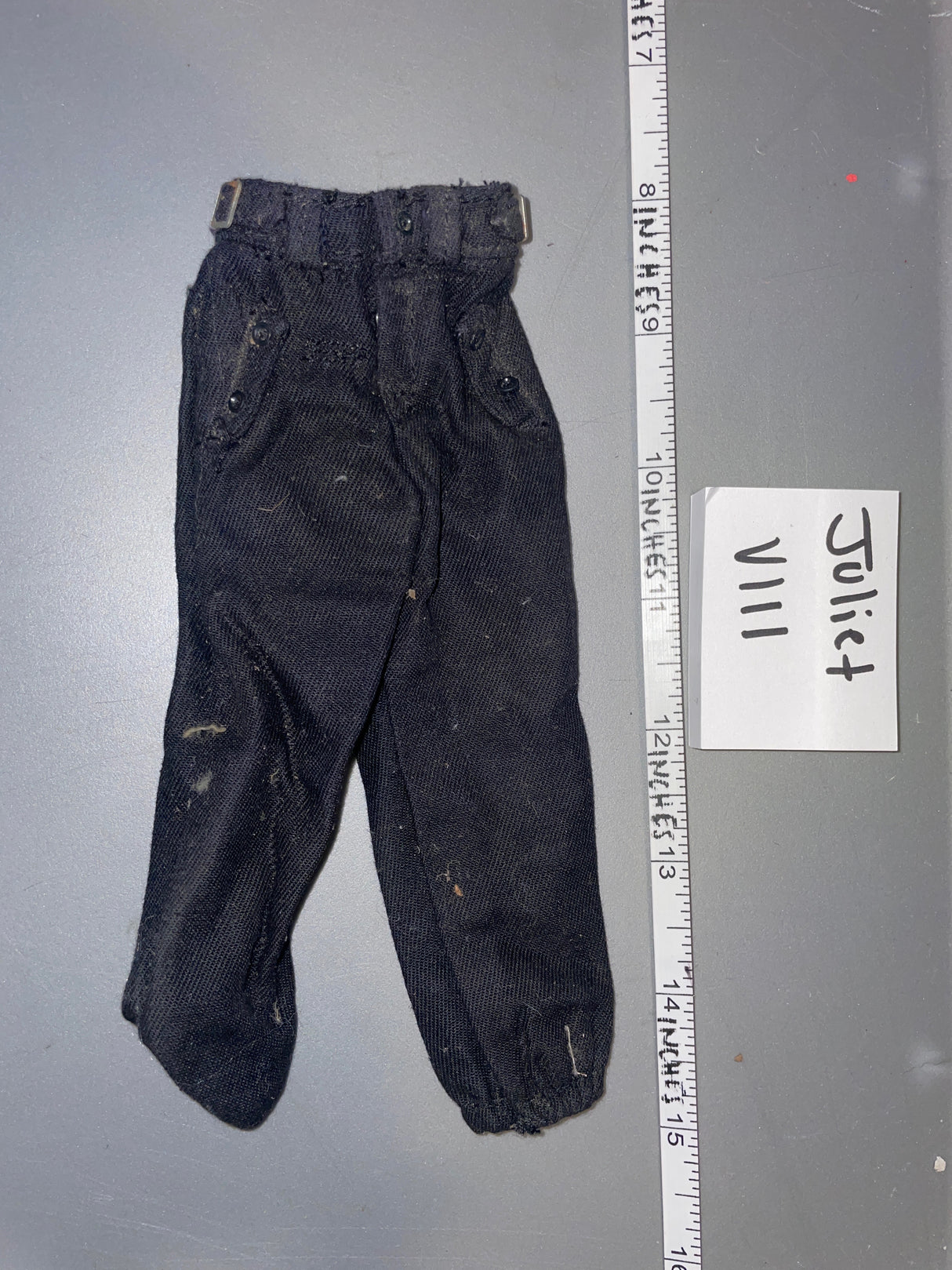 1/6 Scale WWII German Black Tanker Pants