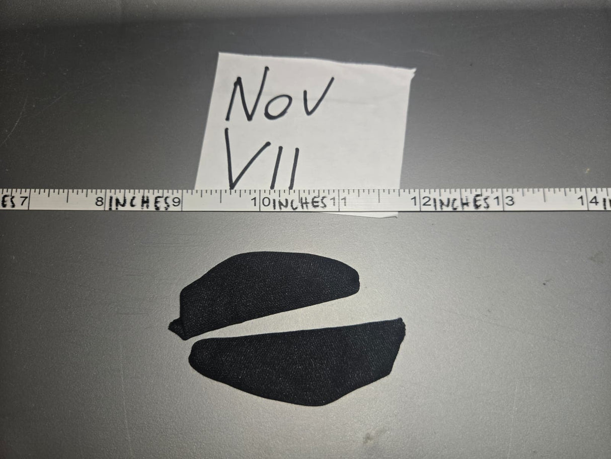 1:6 Scale Modern Era Black Half Socks