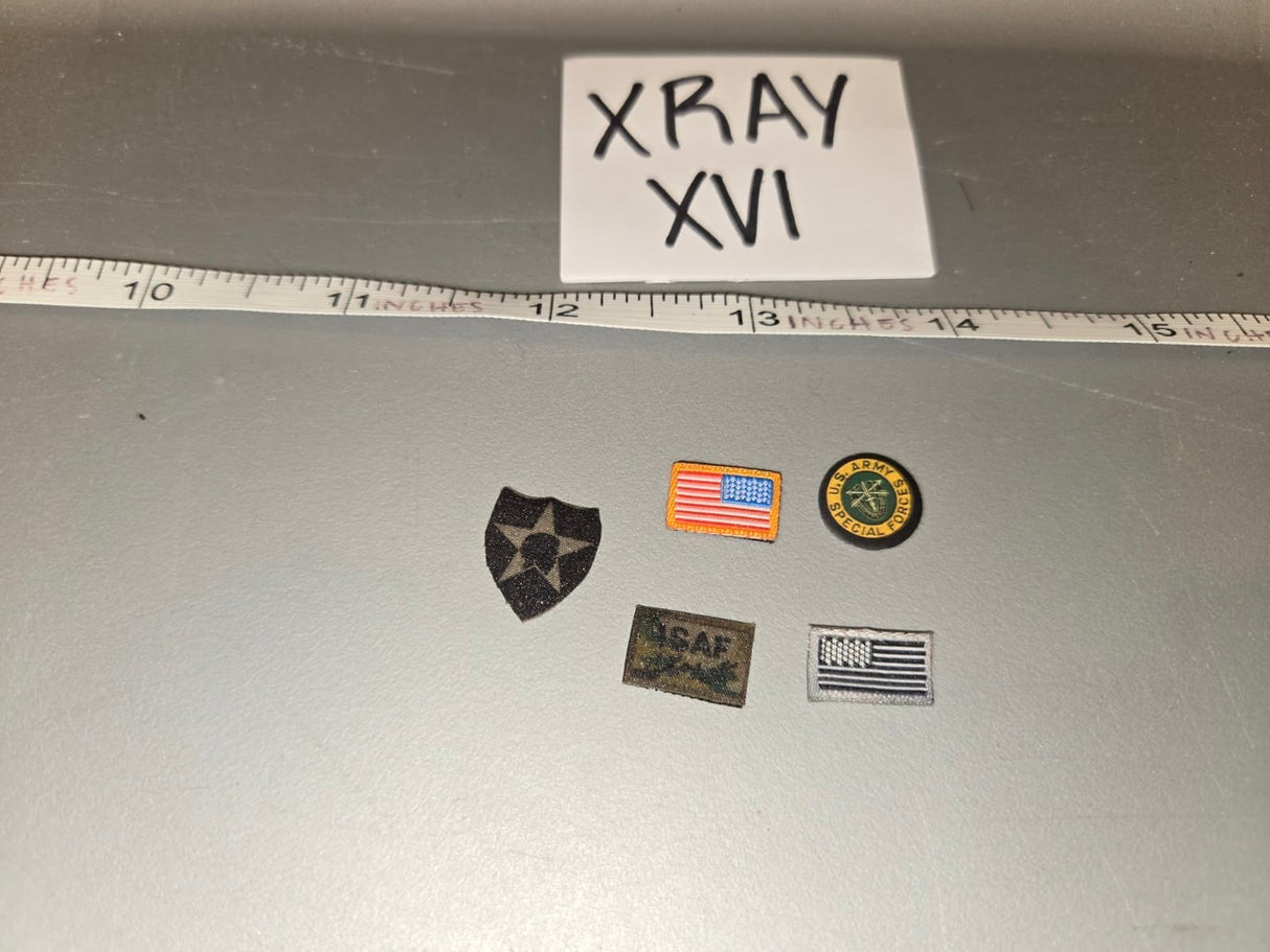 1/6 Scale Modern Era German Patch Lot