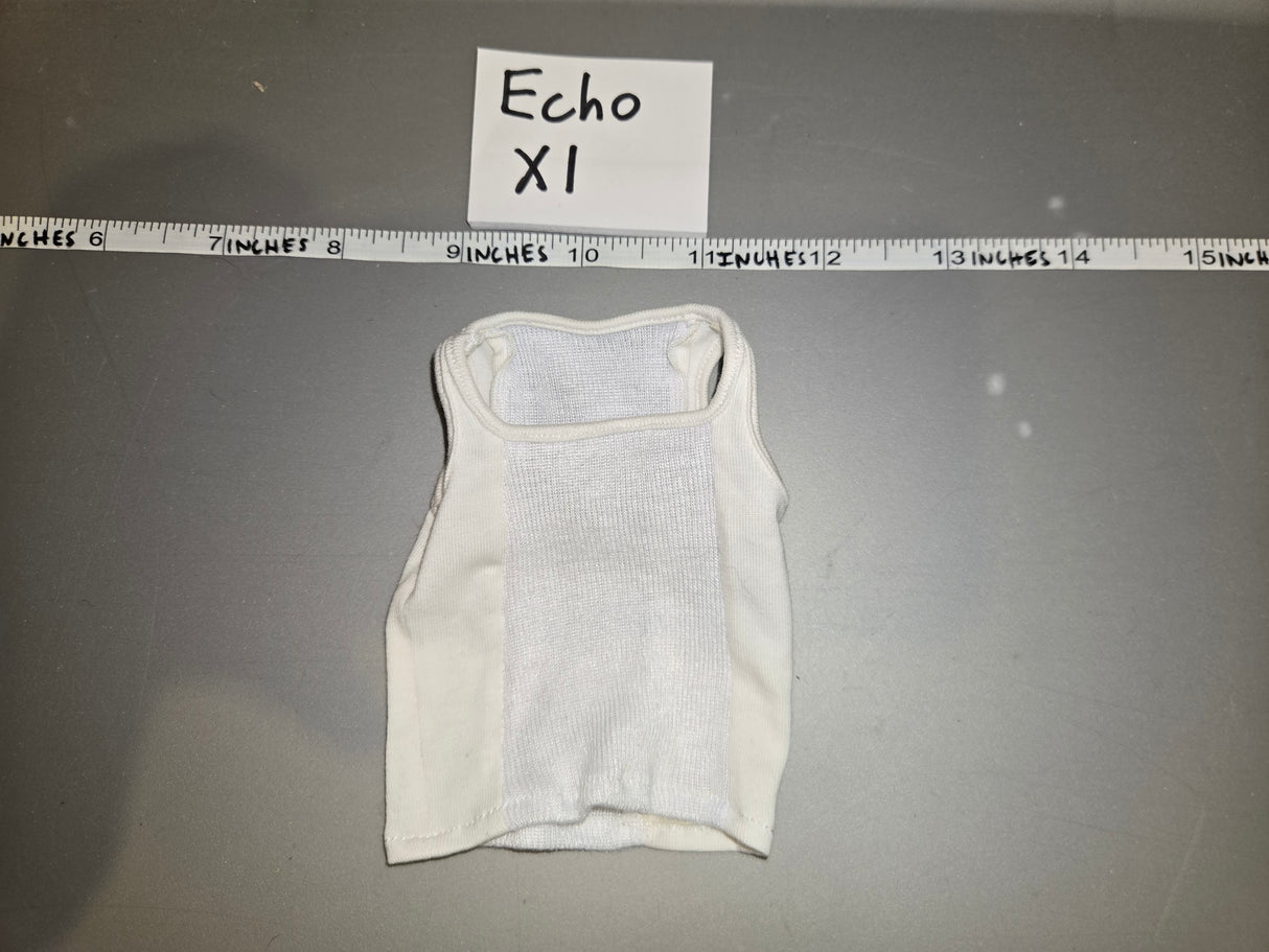 1:6 Scale Modern Era White Civilian Shirt