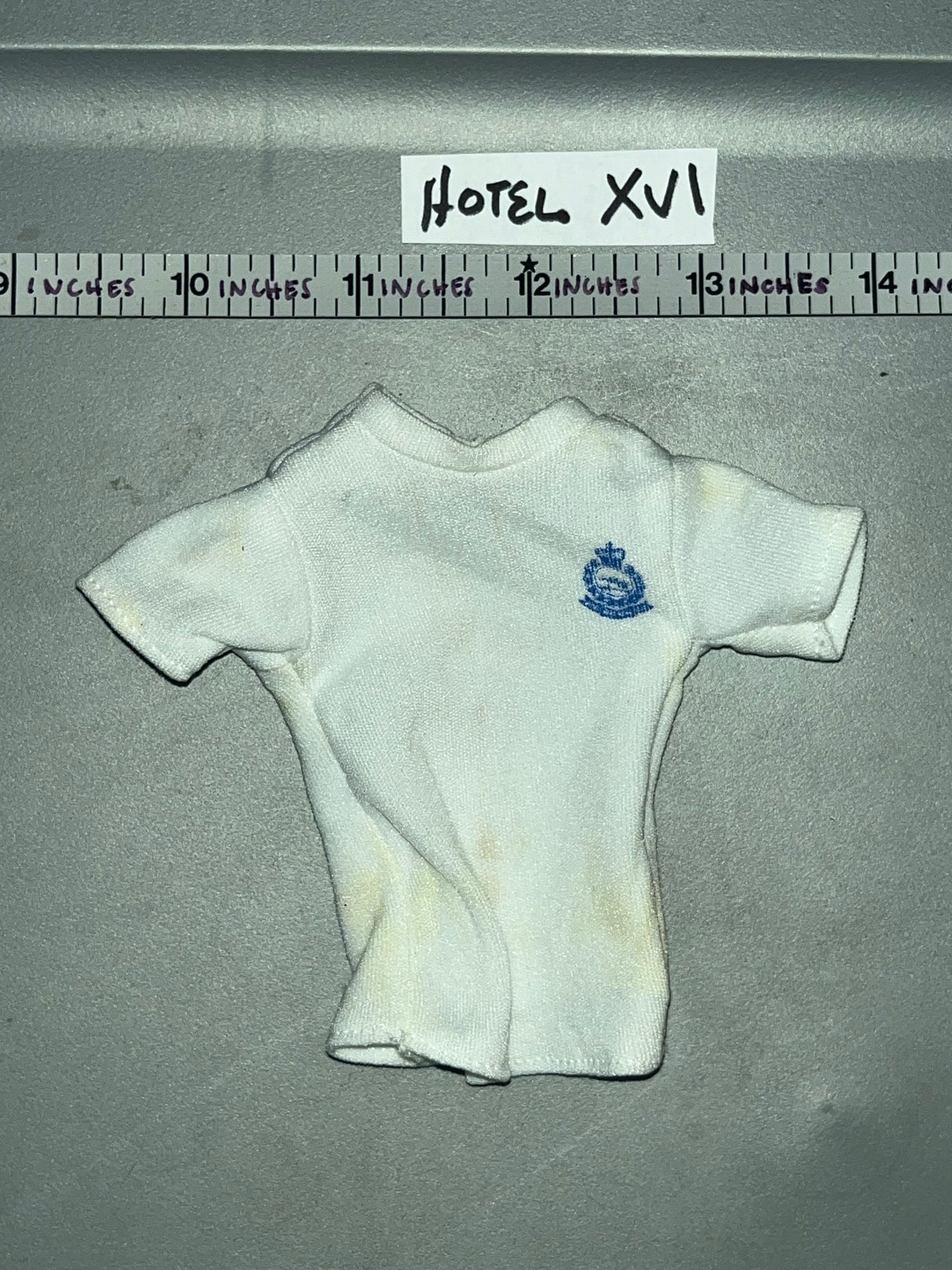 1:6 Scale Modern Era White T Shirt -