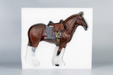 1/6 Scale WWII German Brown War Horse - NIB DID E60084