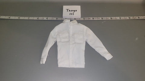 1/6 Scale WWII German White Work Shirt