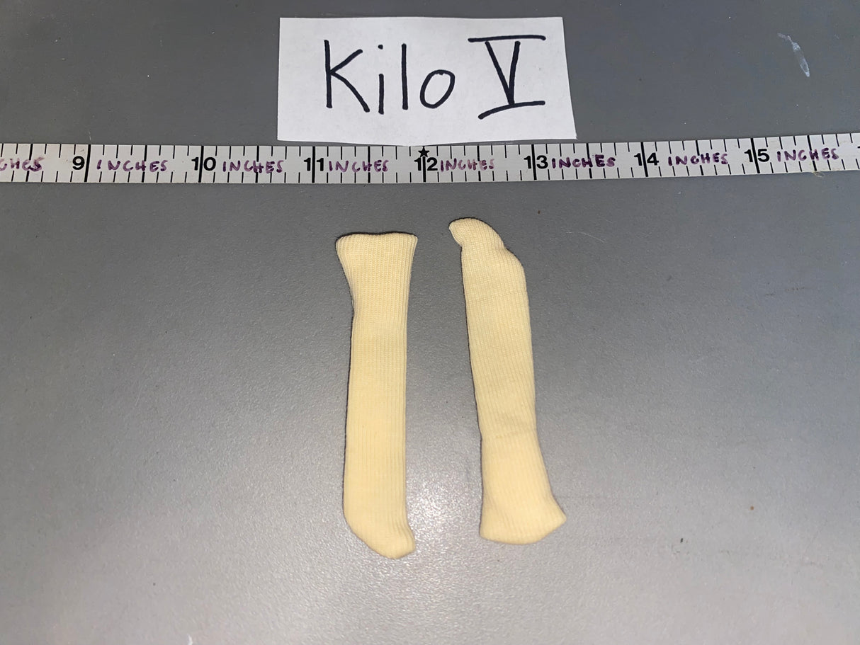 1:6 Scale Modern Era Tan Socks