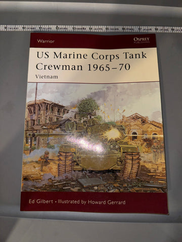 Osprey: US Marine Corps Tank Crewman 1965-70 Vietnam