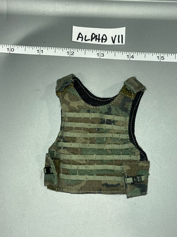 1/6 Scale Modern Era Woodland Body Armor