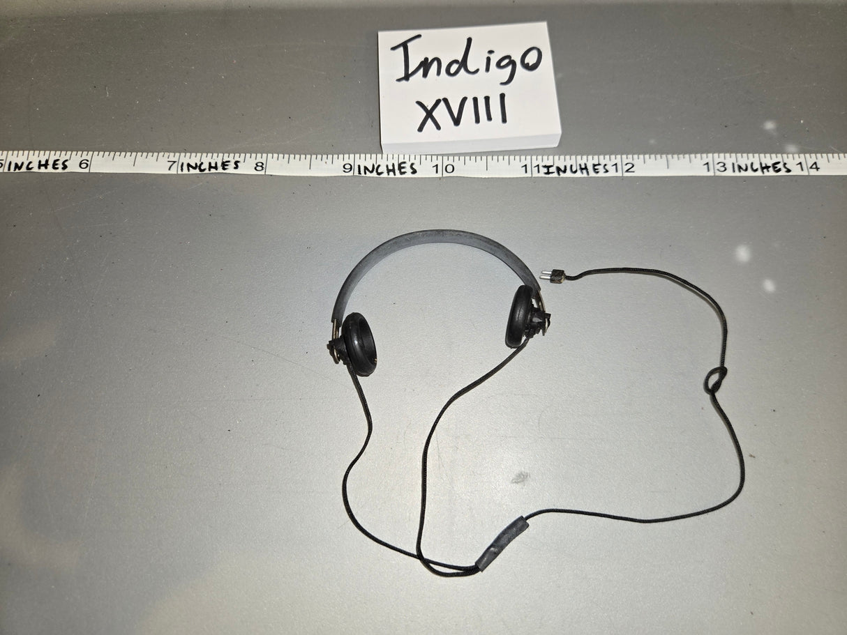 1/6 Scale WWII German Tanker Headphones