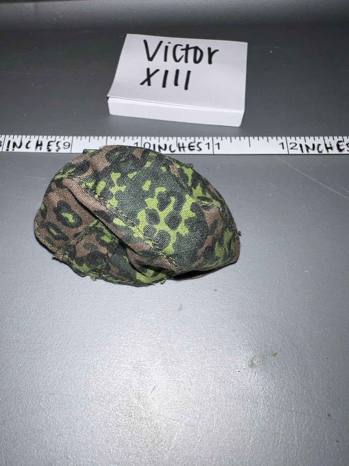 1:6 WWII German Camouflage helmet cover