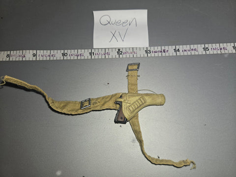 1/6 Scale WWII British Pistol and Holster