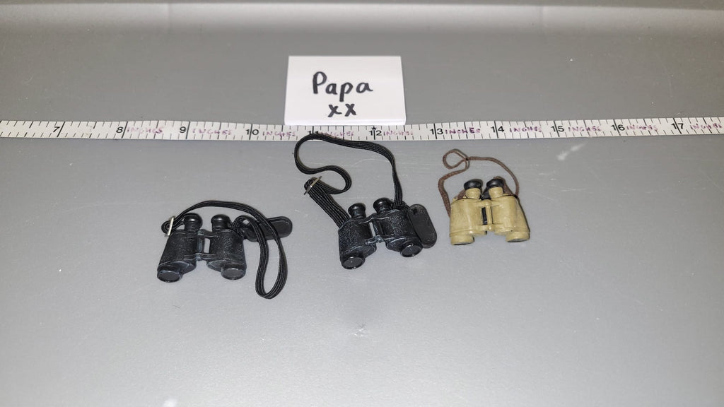1/6 Scale WWII German Binoculars Lot