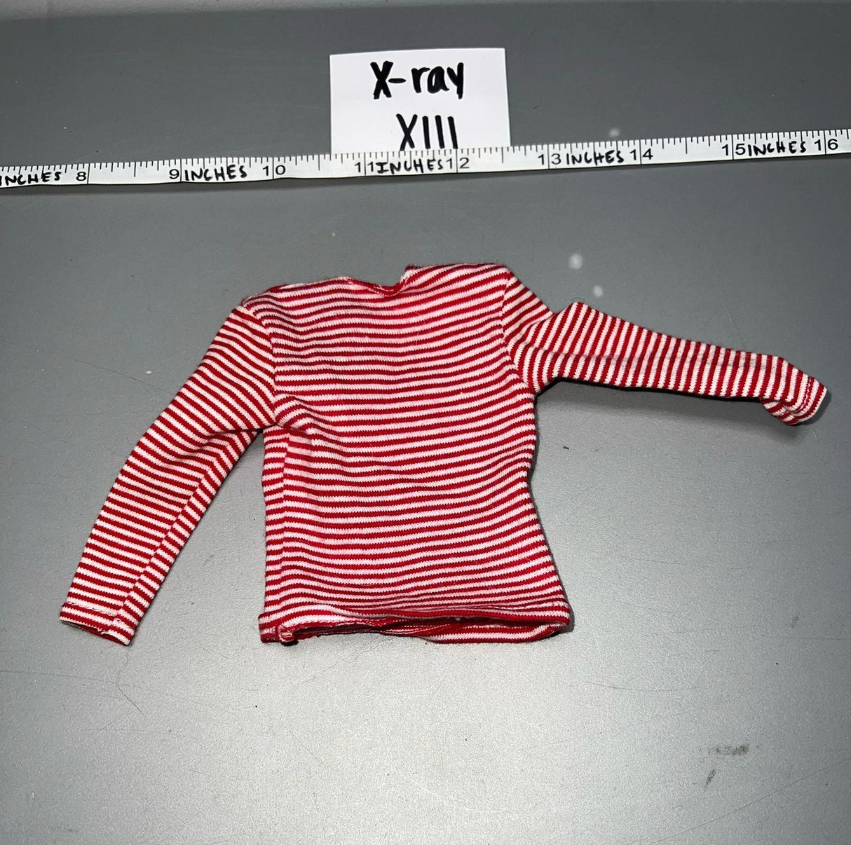 1:6 Scale WWII Russian Afghanistan Striped Shirt