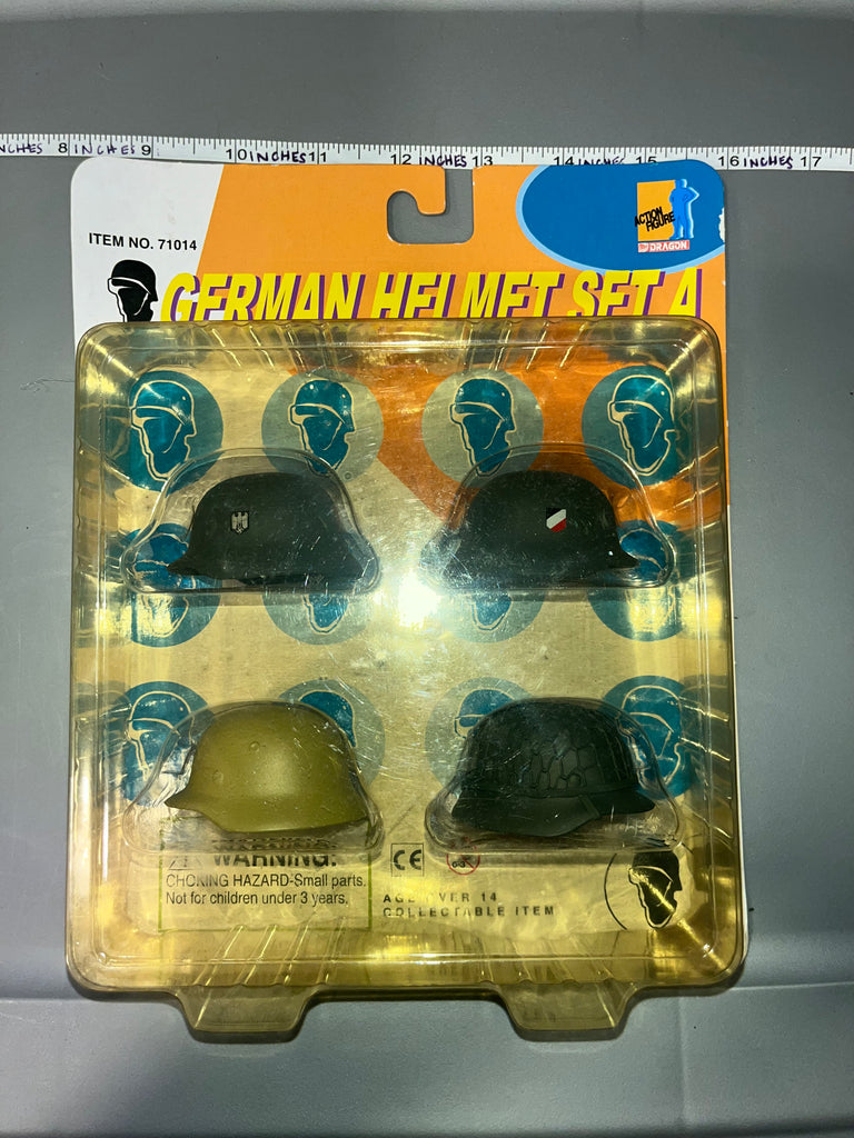 1/6 Scale WWII German Helmet Set - NIB Dragon