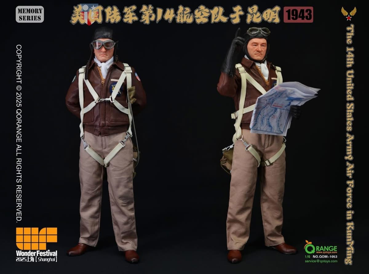 Preorder* 1/6 WWII US The 14th United States Army Air Force in