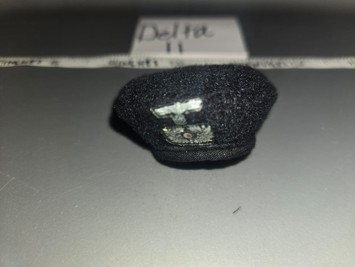 1/6 Scale WWII German Black Tanker Beret