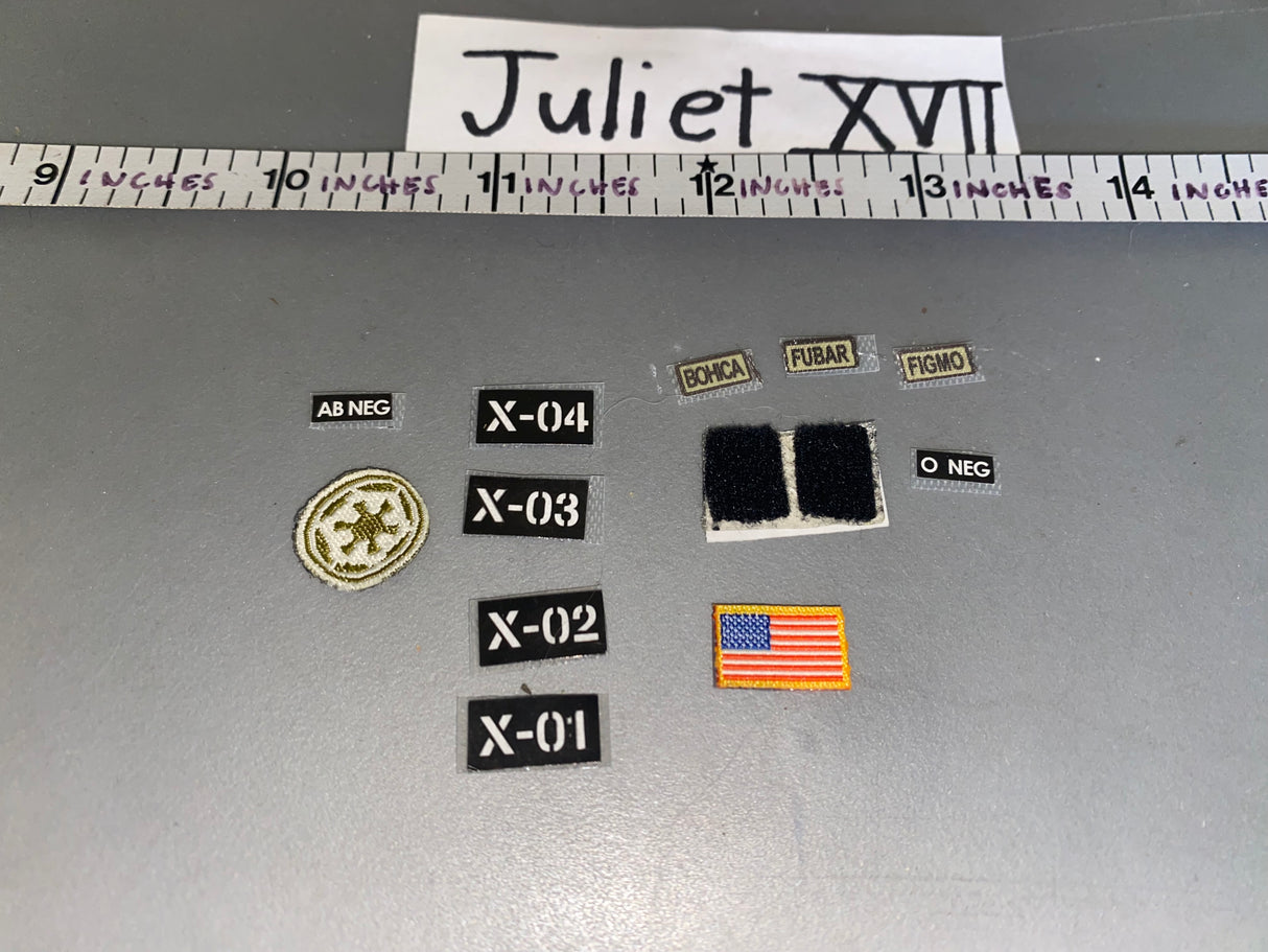 1/6 Scale Modern Patch Lot
