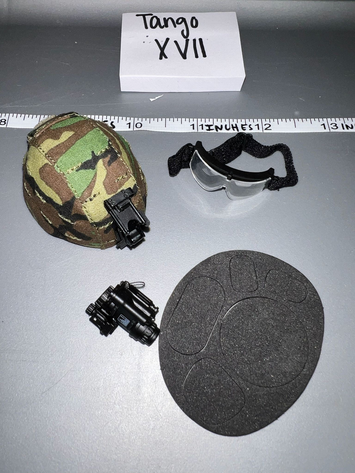 1:6 Scale Modern Era Woodland Helmet - DAM 75th Ranger