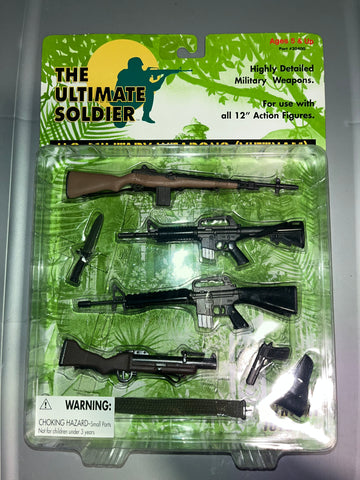 1/6 Scale Ultimate Soldier Vietnam U.S. Military Weapons Set - NIB