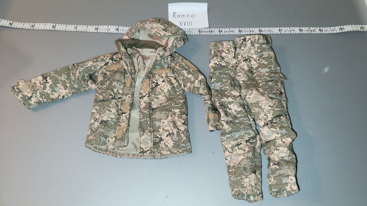 1/6 Scale Modern Era ACU Pattern Uniform  - Flagset Ukrainian