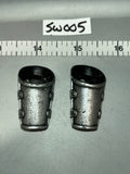 1:6 Scale Medieval Knight Metal Wrist Guards 1