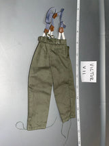 1/6 WWII German Pants with Suspenders -