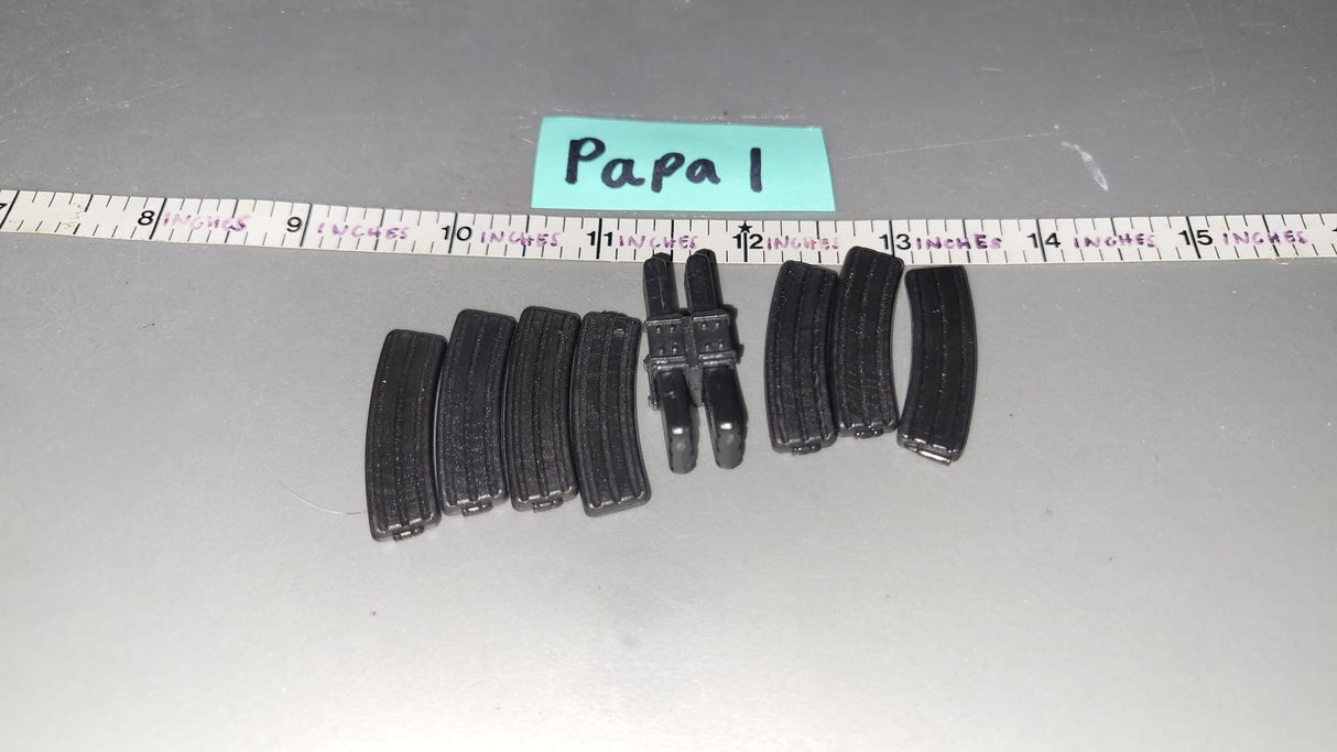1/6 Scale Modern Era M4 M-16 Magazine Lot