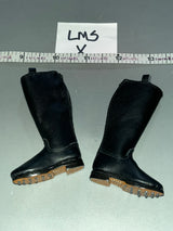 1/6 Scale WWII German Leather Jack Boots - ITPT Luftwaffe
