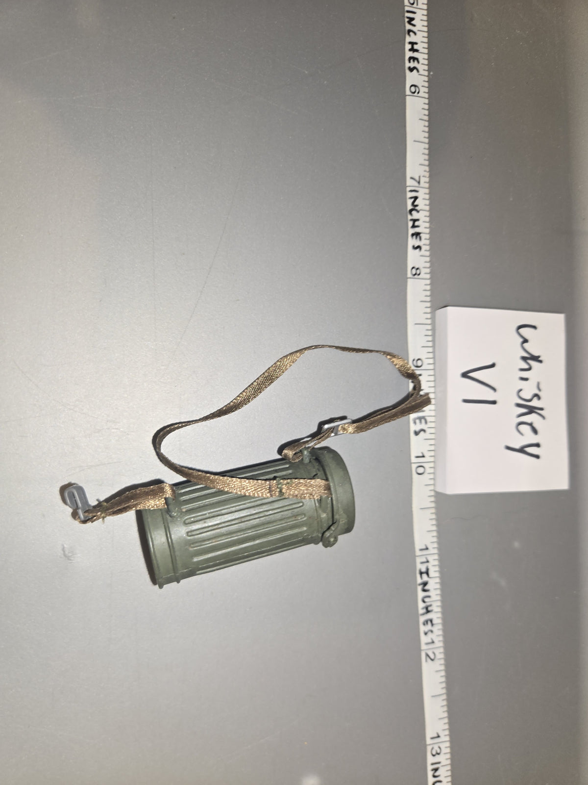 1/6 Scale WWII German Gas Mask Can - Ultimate Soldier 21st Century Toys