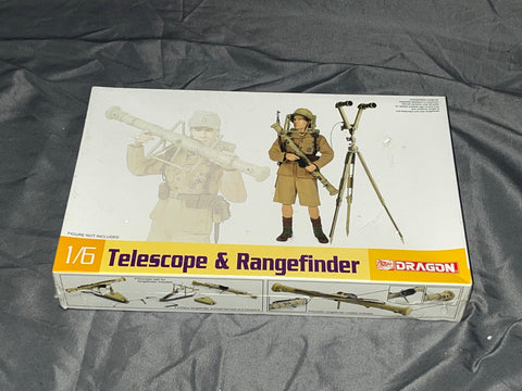 1/6 Scale WWII German Telescope and Rangefinder Model Kit - Dragon