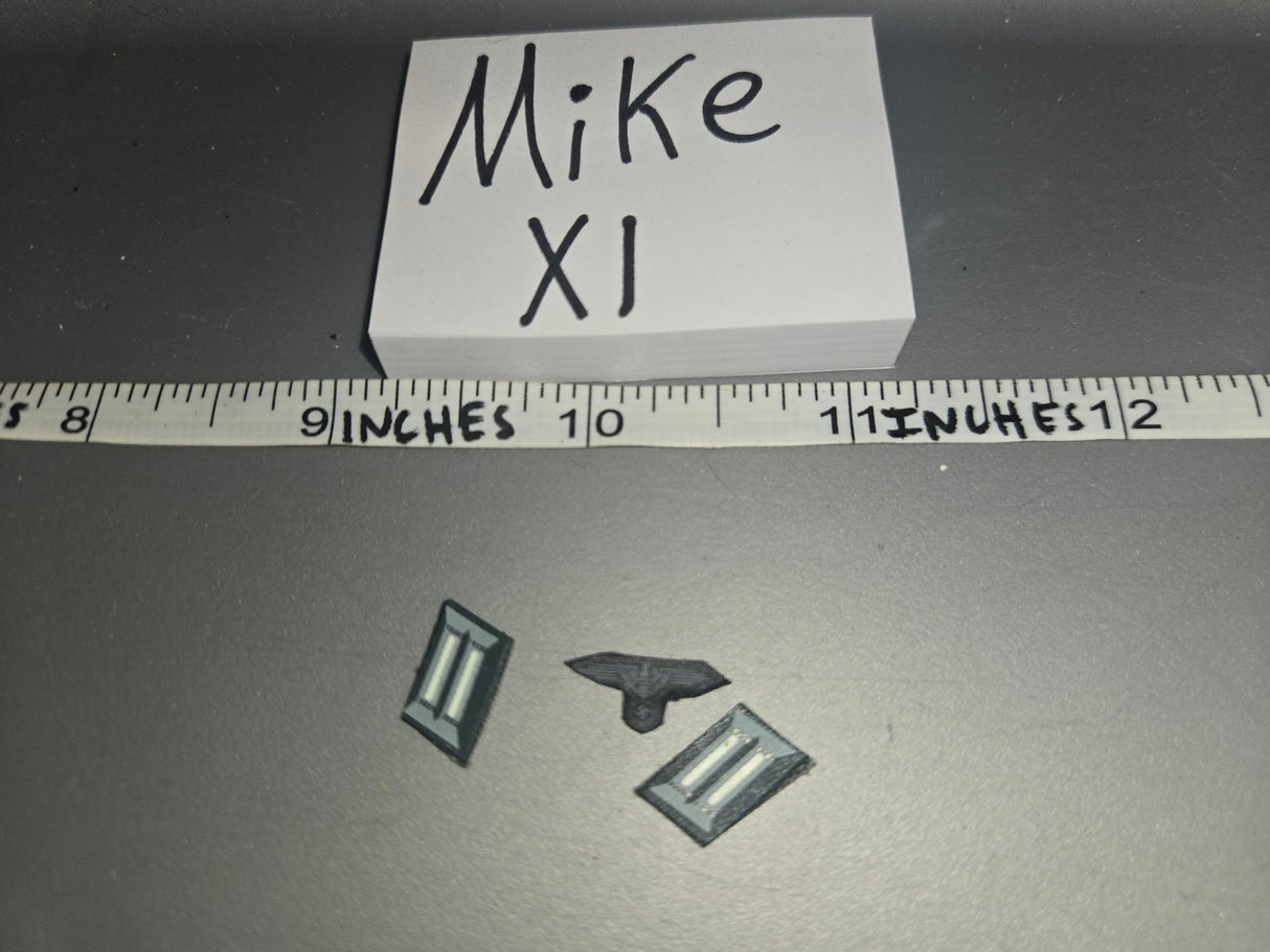 1/6 Scale WWII German Insignia Lot