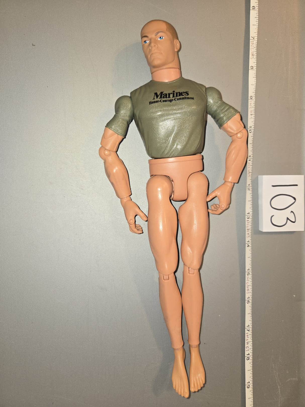 1/6 Scale Nude GI Joe Figure