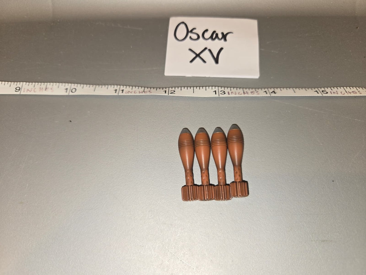 1:6 Scale WWII German Mortar Round Ammunition Lot
