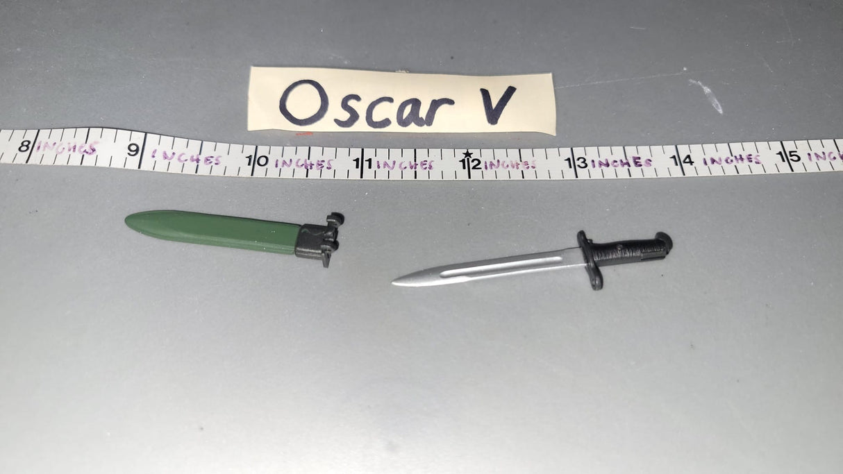 1/6 Scale WWII US M1 Bayonet and Sheath