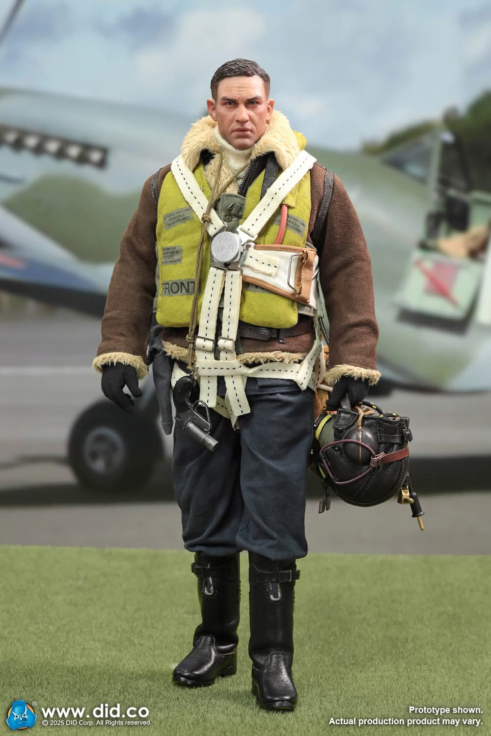 *Preorder* 1/6 WWII British Pilot Squadron Leader – Tom - DiD K80187