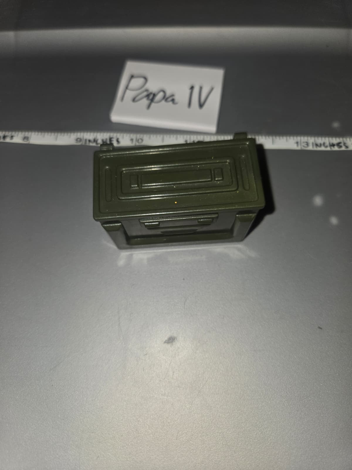 1:6 Scale WWII US .50 Caliber Machine Gun Ammunition Can
