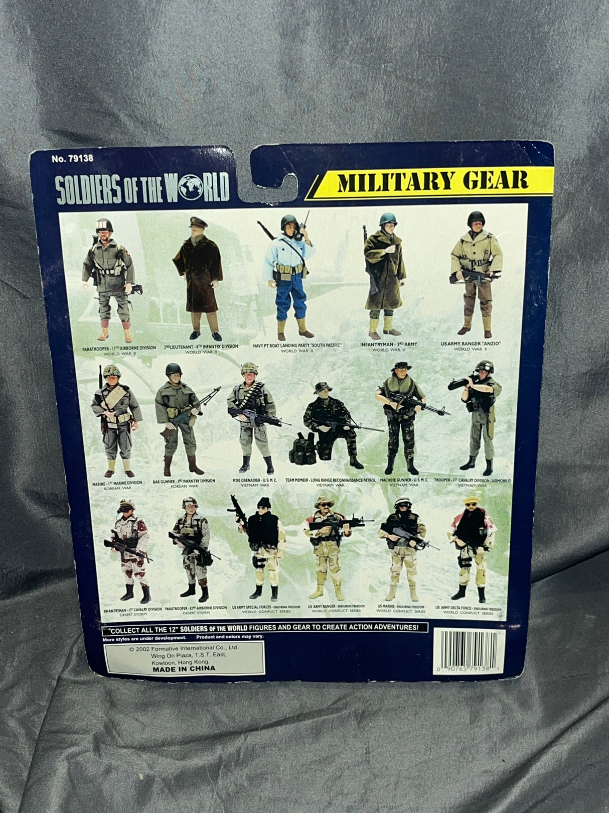 1/6 Scale Modern Enduring Freedom U.S. Army Delta Force - Formative International SOTW Soldiers of the World NIB Uniform Set
