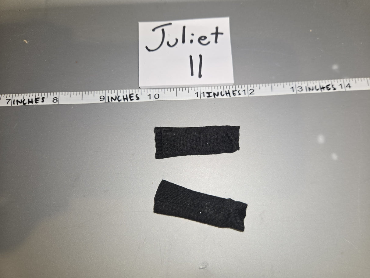 1:6 Scale Modern Era Black Half Socks